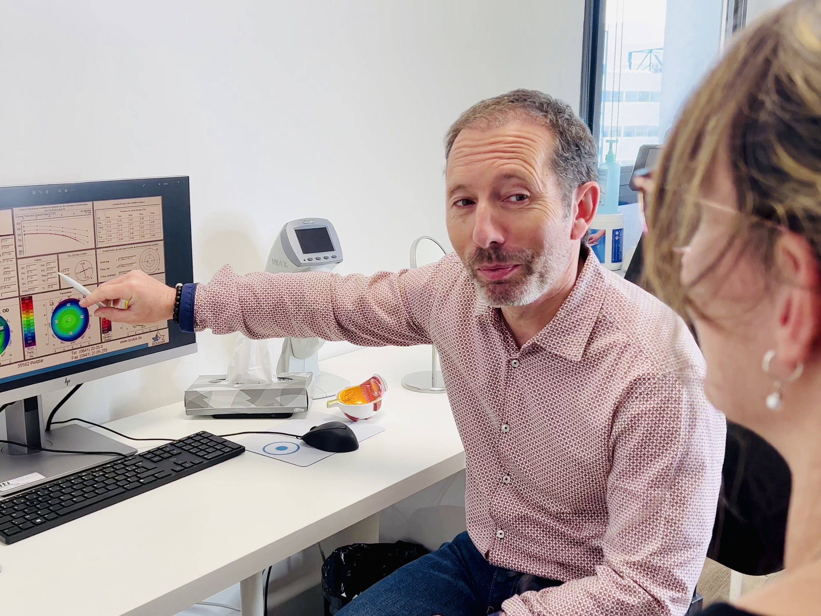 Consultation en ophtalmologie à Chambéry